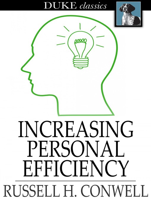Title details for Increasing Personal Efficiency by Russell H. Conwell - Available